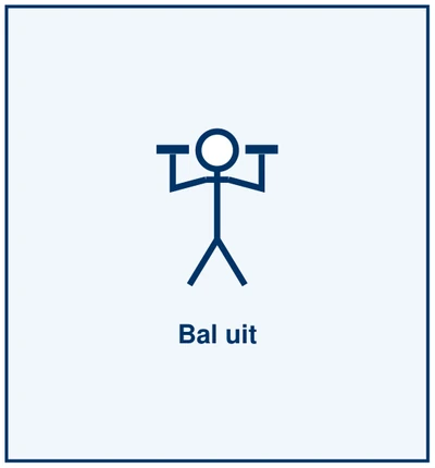 Teken 16: Bal uit