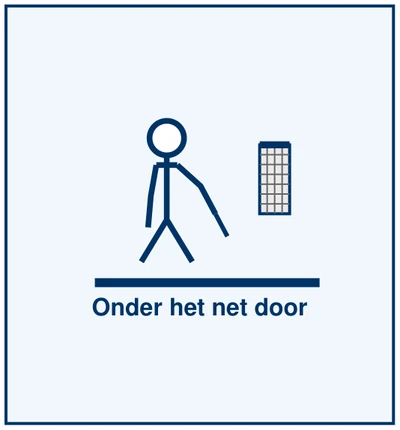Teken 23: Onder het net door